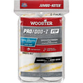Wooster RR371 4-½" Pro/Doo-Z FTP ⅜" Nap Jumbo-Koter Roller Cover 2-Pack