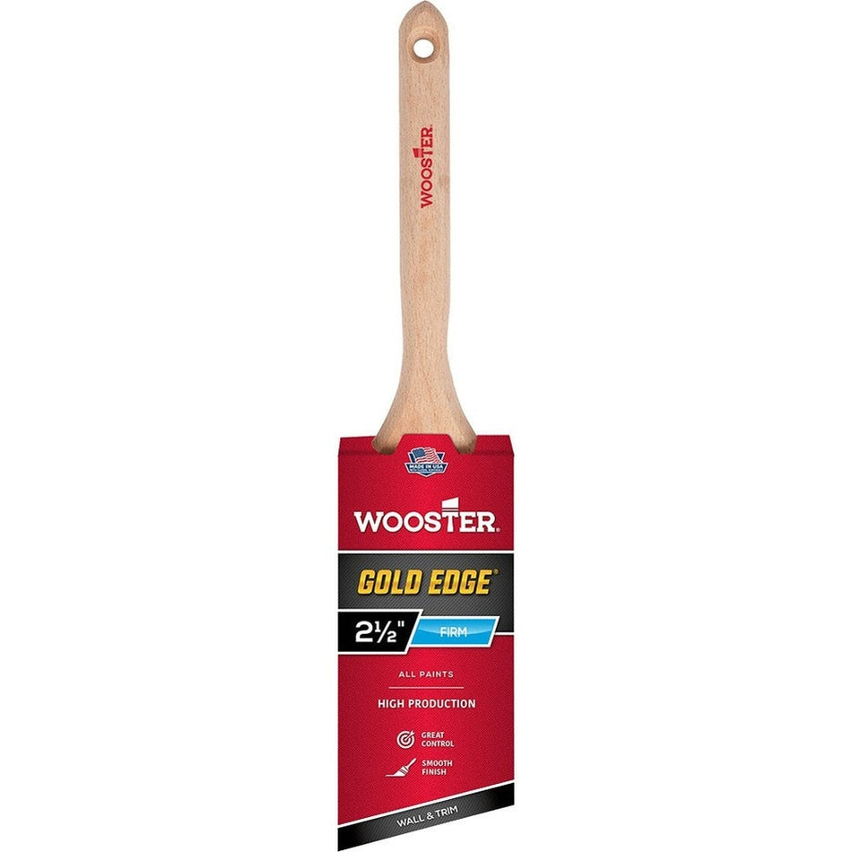 Wooster 5231 2.5" Gold Edge Angle Sash Brush