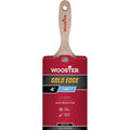 Wooster 5237 4" Gold Edge Extra-Thick Flat Beavertail Brush