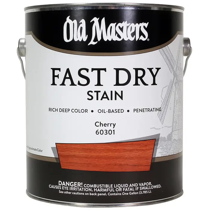 Old Masters 60301 Fast Dry Stain, 1 Gallon, Cherry