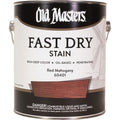 Old Masters 60401 Fast Dry Stain, 1 Gallon, Red Mahogany