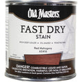 Old Masters 60416 Fast Dry Stain, Half Pint, Red Mahogany