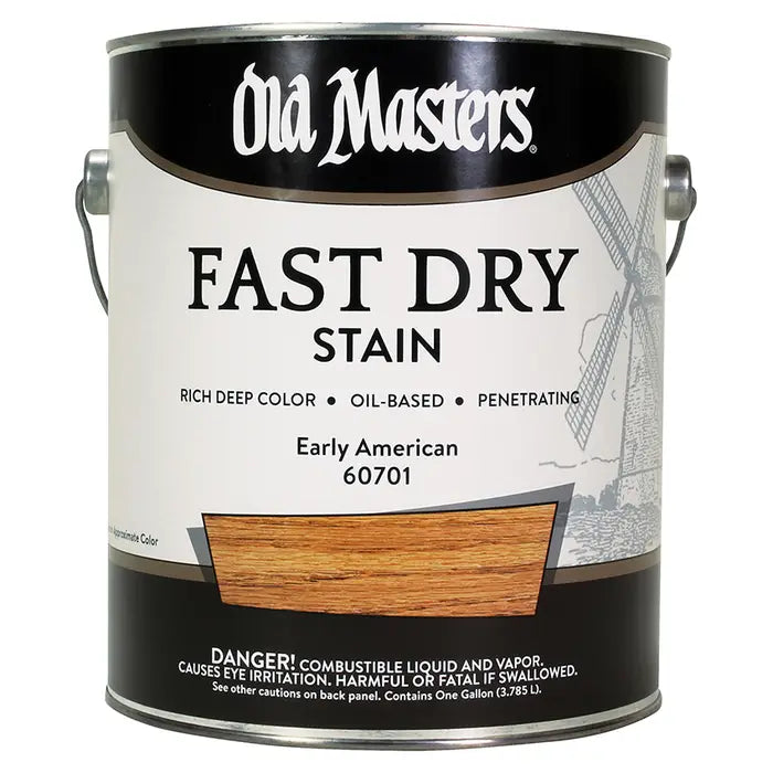 Old Masters 60701 Fast Dry Stain, 1 Gallon, Early American