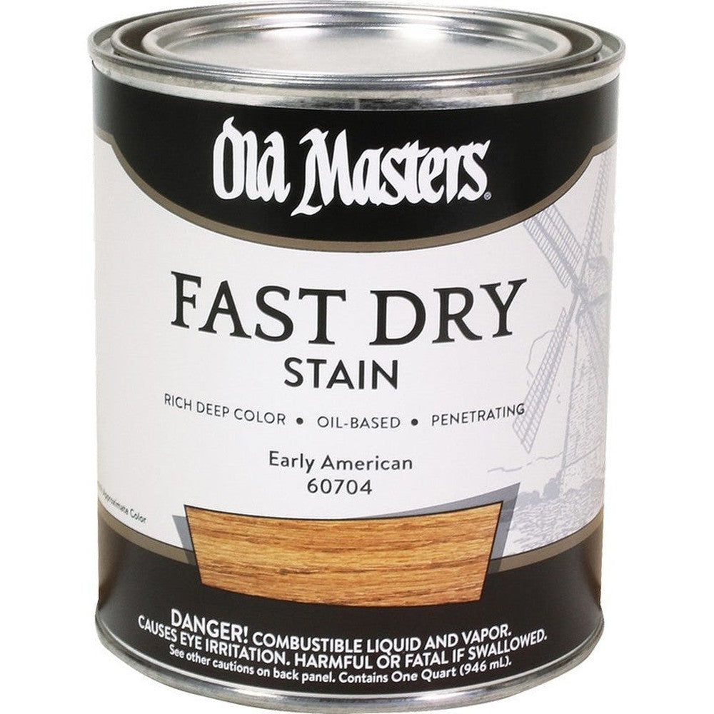 Old Masters 60704 Fast Dry Stain, 1 Quart, Early American