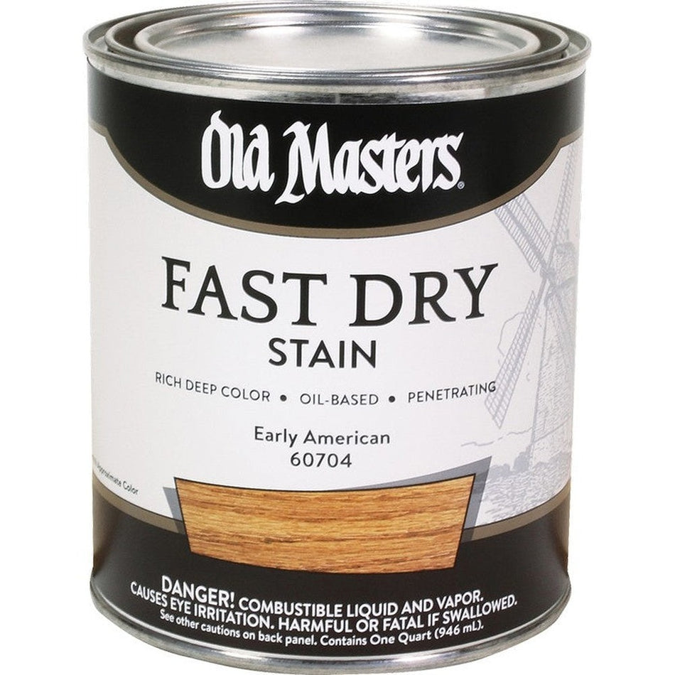 Old Masters 60704 Fast Dry Stain, 1 Quart, Early American