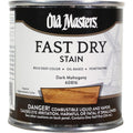 Old Masters 60816 Fast Dry Stain, Half Pint, Dark Mahogany
