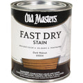 Old Masters 61004 Fast Dry Stain, 1 Quart, Dark Walnut