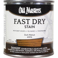 Old Masters 61016 Fast Dry Stain, Half Pint, Dark Walnut