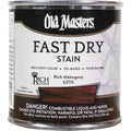 Old Masters 62116 Fast Dry Stain, Half Pint, Rich Mahogany