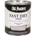 Old Masters 62504 Fast Dry Stain, 1 Quart, Weathered Wood