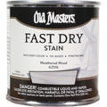 Old Masters 62516 Fast Dry Stain, Half Pint, Weathered Wood