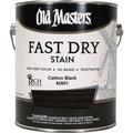 Old Masters 62601 Fast Dry Stain, 1 Gallon, Carbon Black