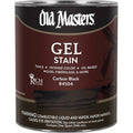 Old Masters 84504 Gel Stain, One Quart, Carbon Black