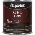 Old Masters 84516 Gel Stain, One Half Pint, Carbon Black