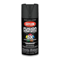 Krylon K02754007 Fusion All-in-One Spray Paint, Matte Black, 12 oz.