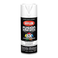 Krylon K02753007 Fusion All-in-One Spray Paint, Satin White, 12 oz.