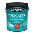 Minwax 13333000 1 Gallon Clear Satin Water Based Polycrylic Protective Finish