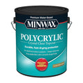 Minwax 14444000 1 Gallon Clear Semi-Gloss Water Based Polycrylic Protective Finish