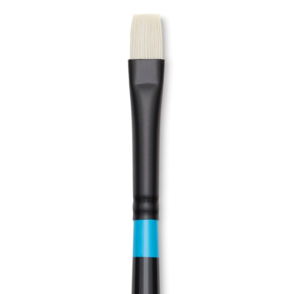 Princeton Art & Brush 09155-1004 Series 6500 Aspen Synthetic Brush – Long Handle, Bright, Size 4