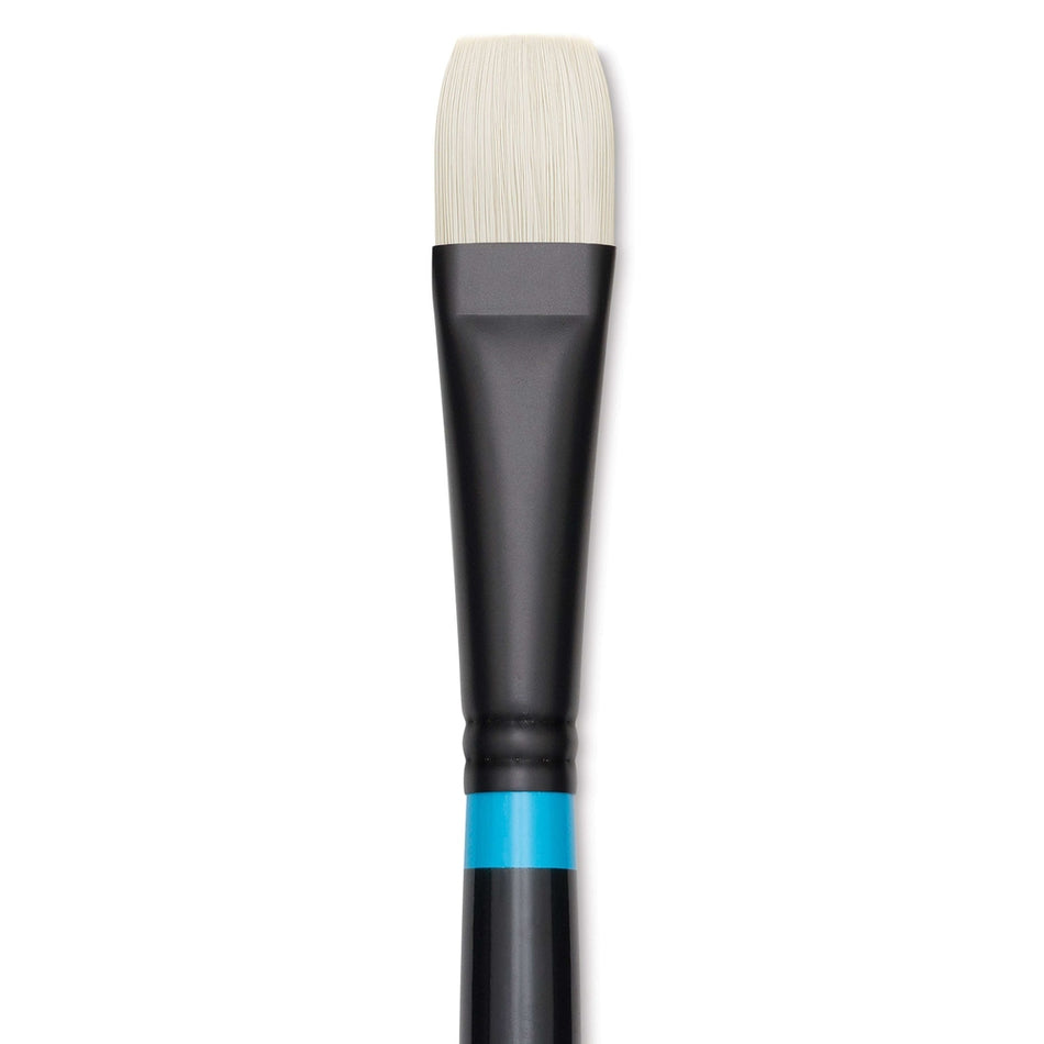 Princeton Art & Brush 09155-1012 Series 6500 Aspen Synthetic Brush – Long Handle, Bright, Size 12