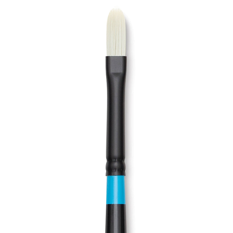 Princeton Art & Brush 09156-1002 Series 6500 Aspen Synthetic Brush – Long Handle, Filbert, Size 2