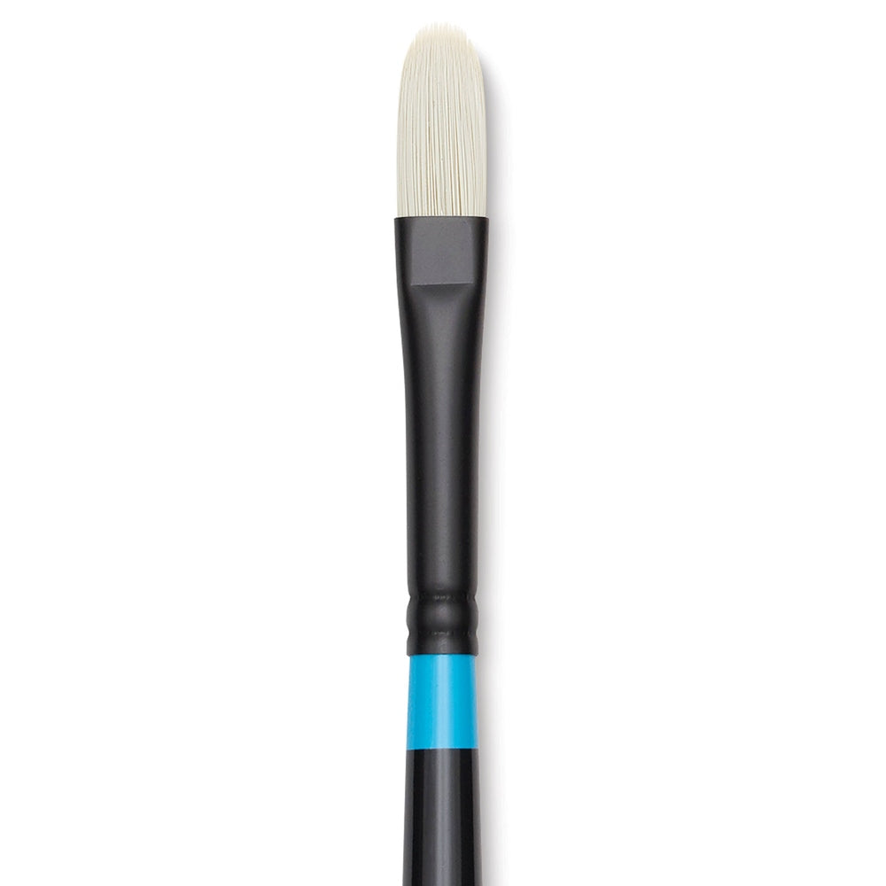 Princeton Art & Brush 09156-1004 Series 6500 Aspen Synthetic Brush – Long Handle, Filbert, Size 4