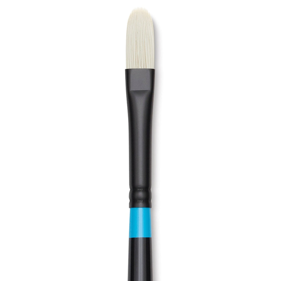 Princeton Art & Brush 09156-1004 Series 6500 Aspen Synthetic Brush – Long Handle, Filbert, Size 4