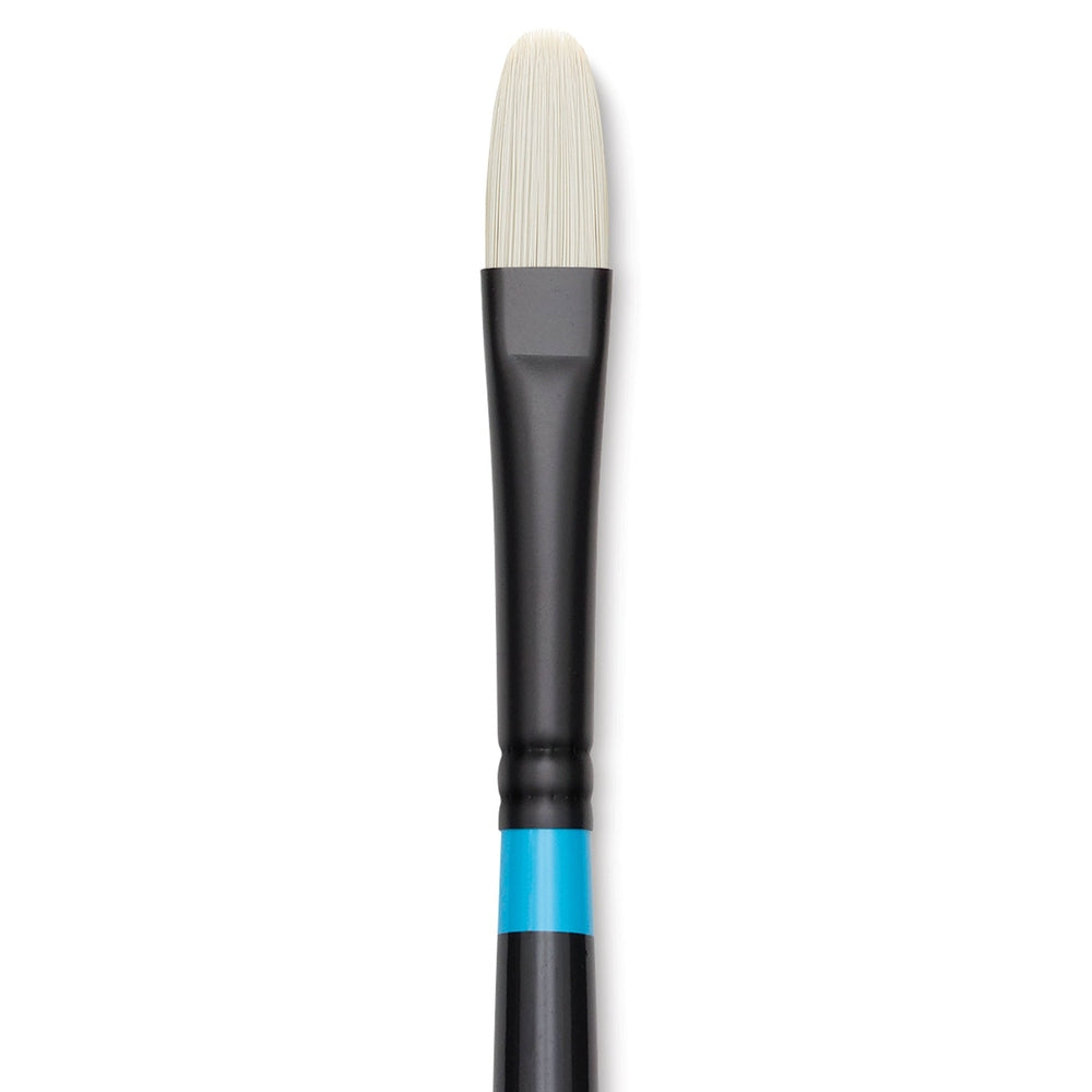Princeton Art & Brush 09156-1006 Series 6500 Aspen Synthetic Brush – Long Handle, Filbert, Size 6