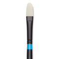 Princeton Art & Brush 09156-1008 Series 6500 Aspen Synthetic Brush – Long Handle, Filbert, Size 8
