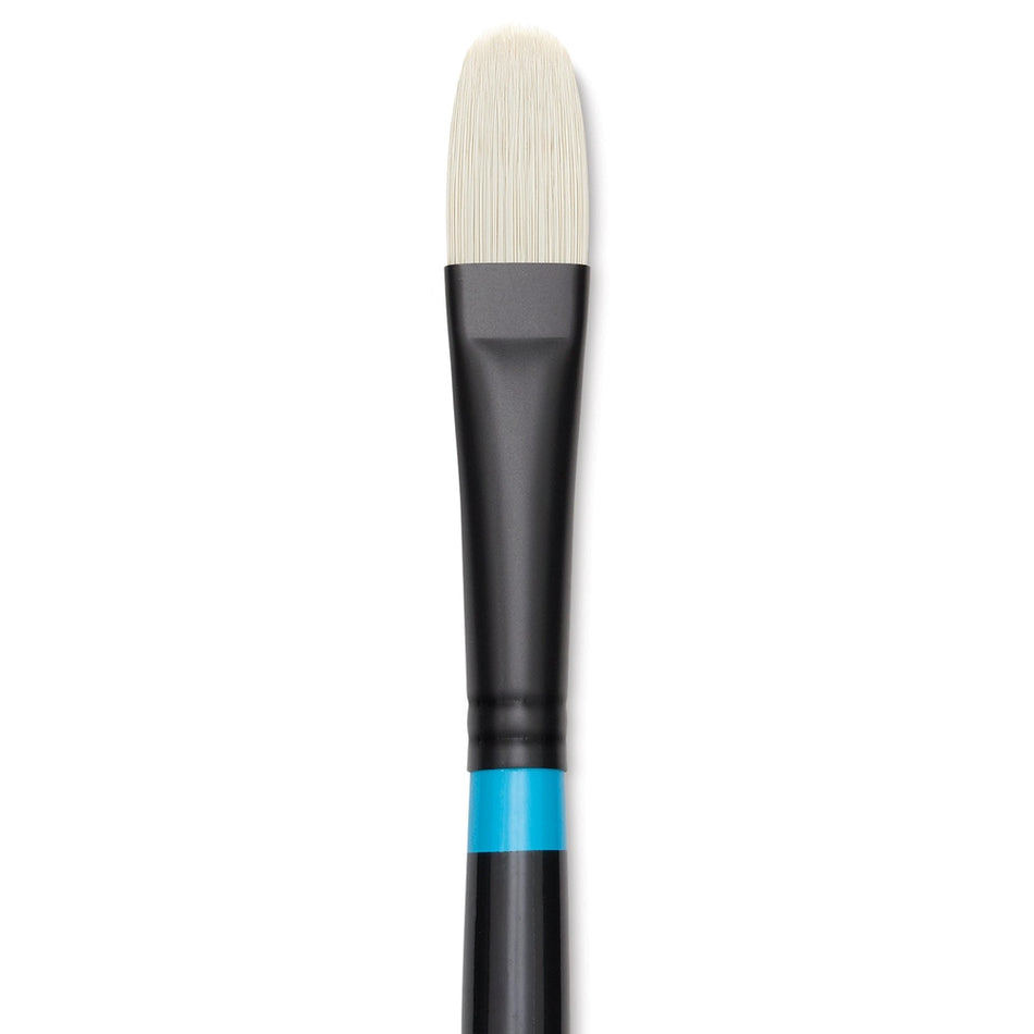 Princeton Art & Brush 09156-1010 Series 6500 Aspen Synthetic Brush – Long Handle, Filbert, Size 10