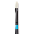 Princeton Art & Brush 09157-1002 Series 6500 Aspen Synthetic Brush – Long Handle, Flat, Size 2