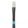 Princeton Art & Brush 09157-1004 Series 6500 Aspen Synthetic Brush – Long Handle, Flat, Size 4