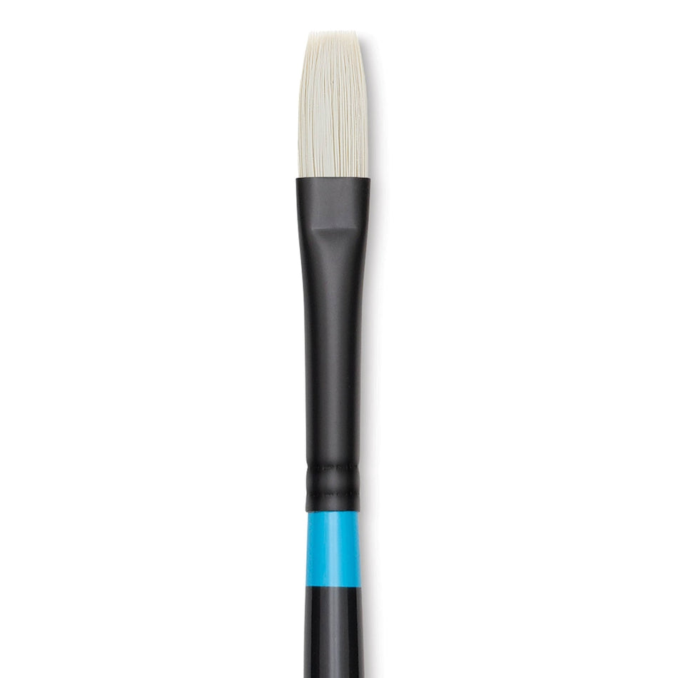 Princeton Art & Brush 09157-1004 Series 6500 Aspen Synthetic Brush – Long Handle, Flat, Size 4