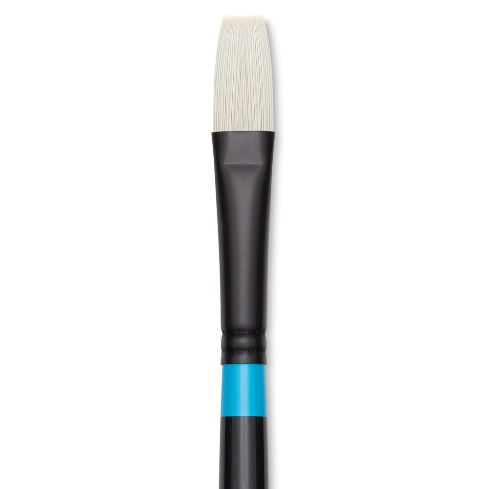 Princeton Art & Brush 09157-1008 Series 6500 Aspen Synthetic Brush – Long Handle, Flat, Size 8