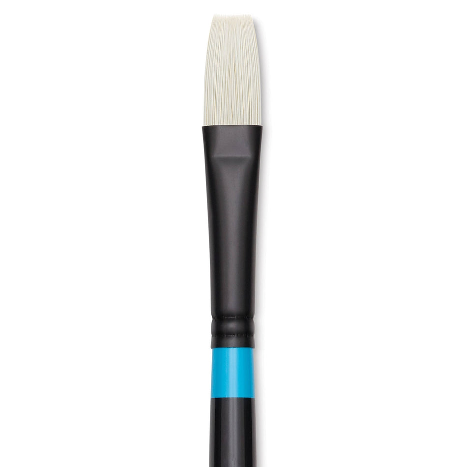 Princeton Art & Brush 09157-1008 Series 6500 Aspen Synthetic Brush – Long Handle, Flat, Size 8