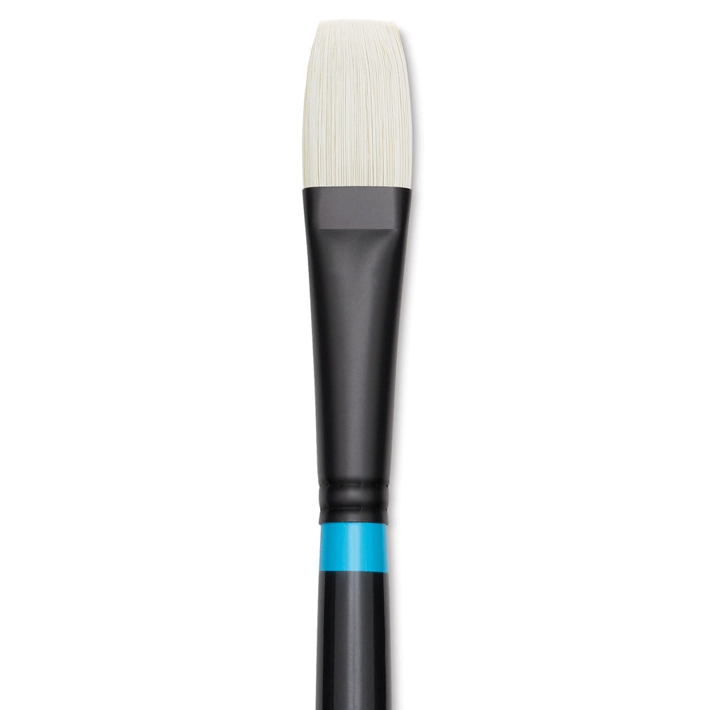 Princeton Art & Brush 09157-1012 Series 6500 Aspen Synthetic Brush – Long Handle, Flat, Size 12
