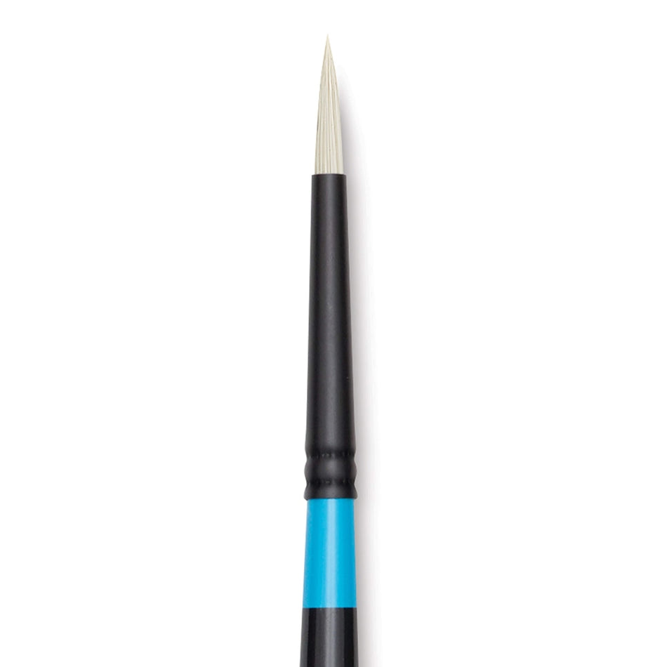 Princeton Art & Brush 09158-1002 Series 6500 Aspen Synthetic Brush – Long Handle, Round, Size 2
