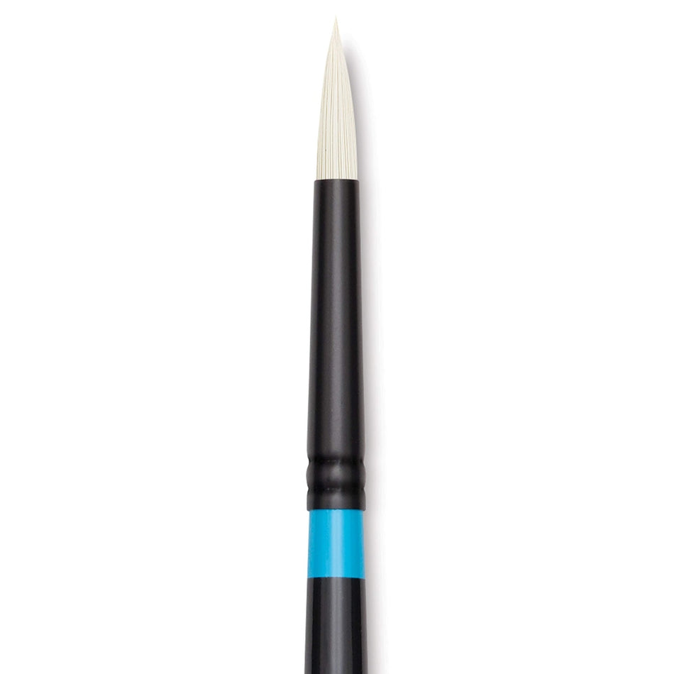 Princeton Art & Brush 09158-1004 Series 6500 Aspen Synthetic Brush – Long Handle, Round, Size 4