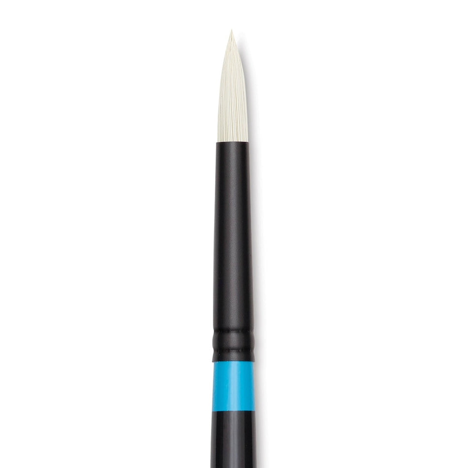 Princeton Art & Brush 09158-1006 Series 6500 Aspen Synthetic Brush – Long Handle, Round, Size 6