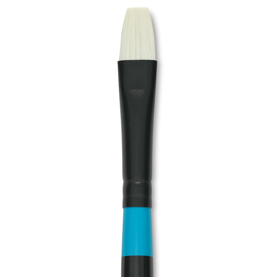 Princeton Art & Brush 09174-1104 Series 6500 Aspen Synthetic Brush – Short Handle, Bright, Size 4