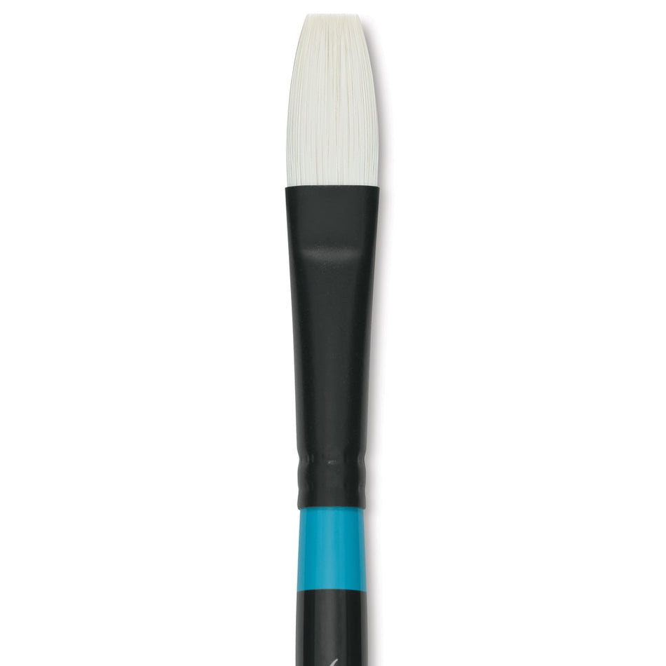 Princeton Art & Brush 09174-1206 Series 6500 Aspen Synthetic Brush - Short Handle, Flat, Size 6
