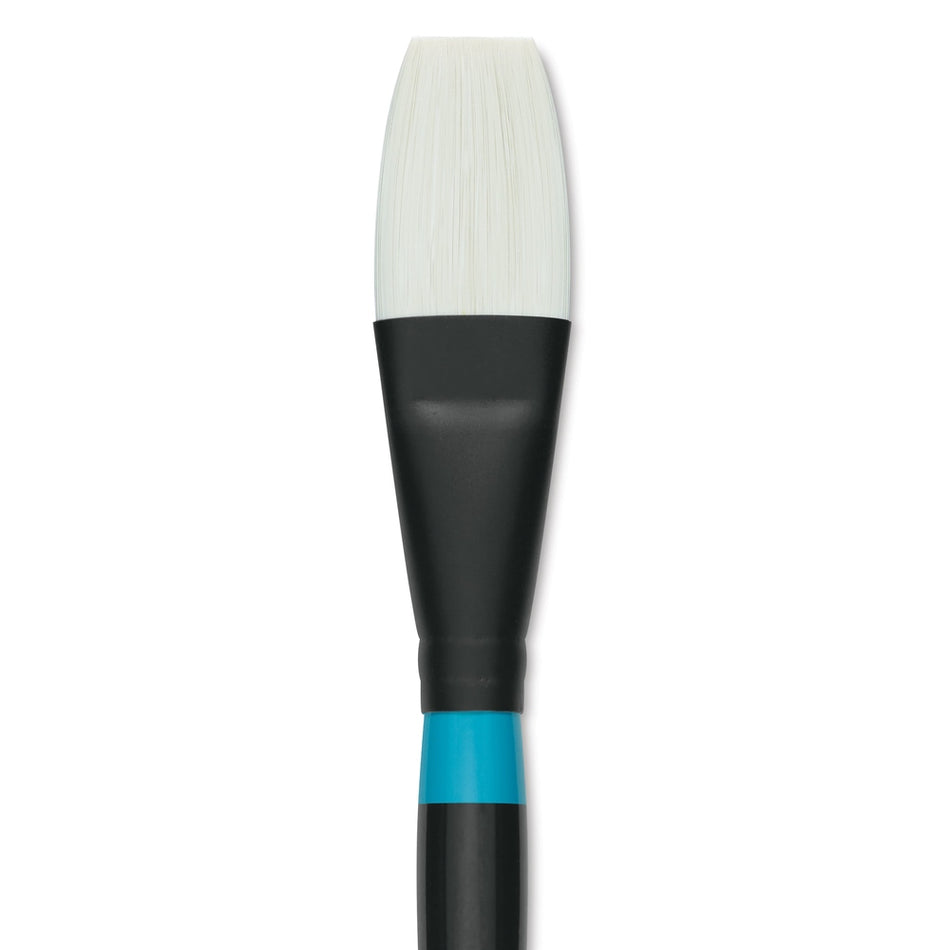 Princeton Art & Brush 09174-1212 Series 6500 Aspen Synthetic Brush - Short Handle, Flat, Size 12
