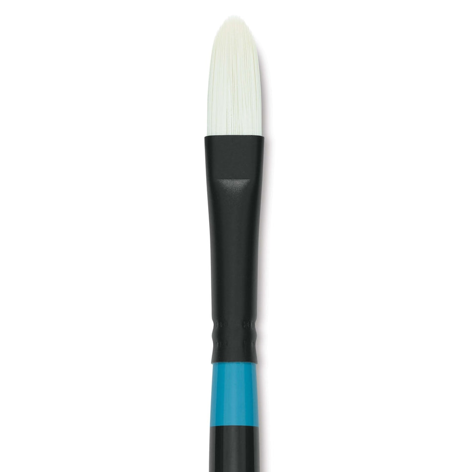 Princeton Art & Brush 09174-1304 Series 6500 Aspen Synthetic Brush – Short Handle, Filbert, Size 4