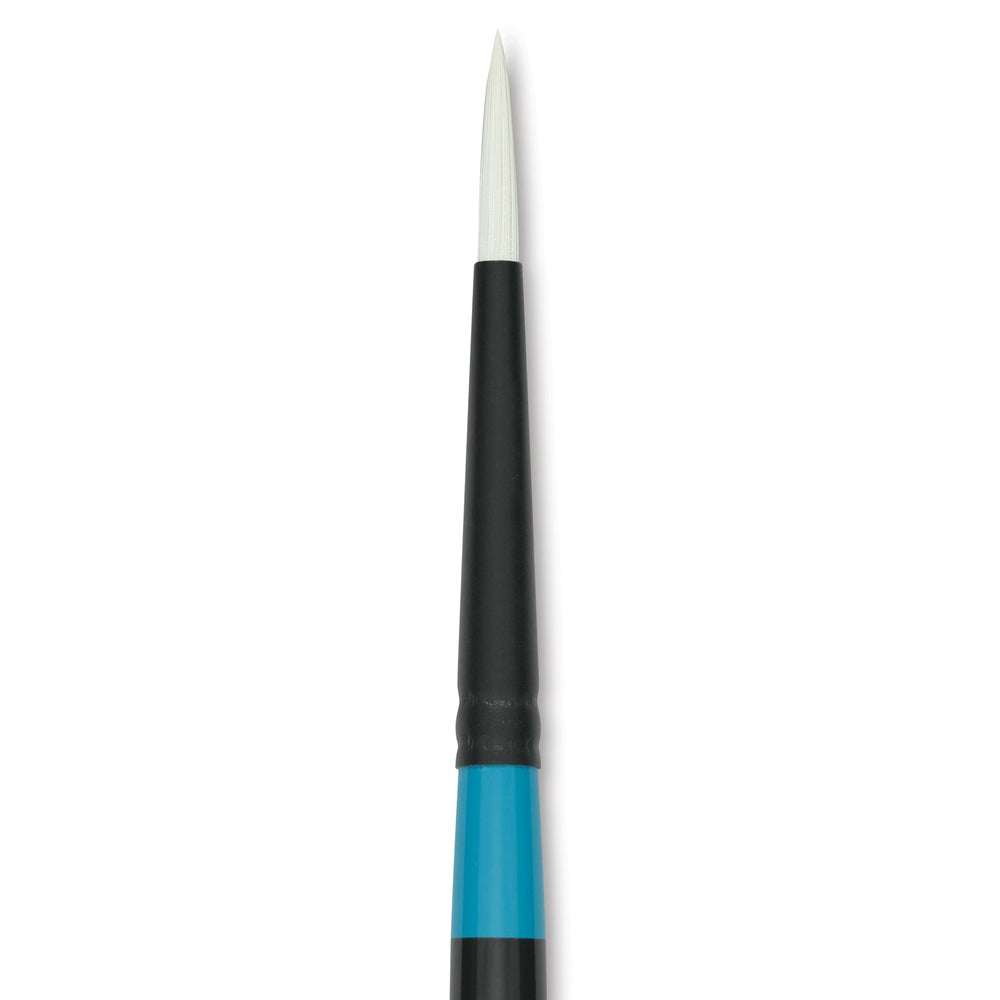 Princeton Art & Brush 09174-1404 Series 6500 Aspen Synthetic Brush – Short Handle, Round, Size 4