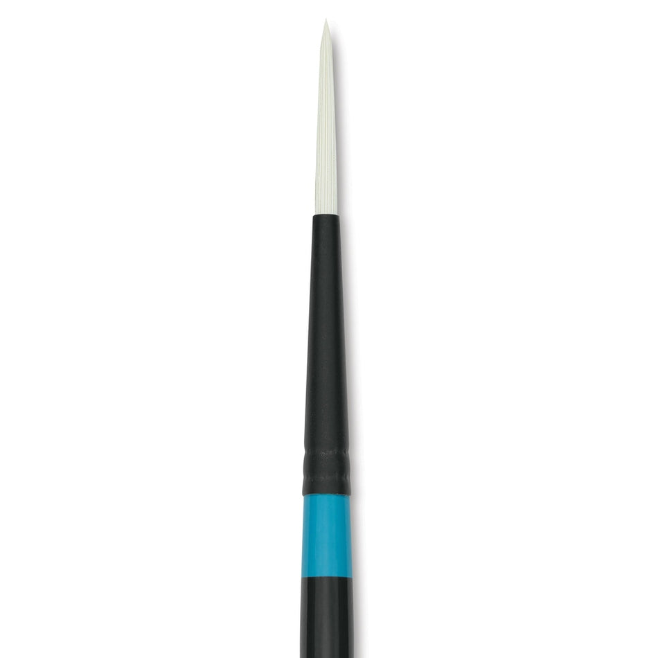 Princeton Art & Brush 09174-1504 Series 6500 Aspen Synthetic Brush – Short Handle, Script Liner, Size 4