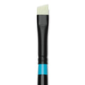 Princeton Art & Brush 09298-1004 Series 6500 Aspen Synthetic Brush – Long Handle, Short Angle Bright, Size 4