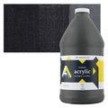 Art Alternatives 09479-2021 Economy Acrylic, Half Gallon Bottle, Black
