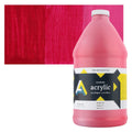 Art Alternatives 09479-3051 Economy Acrylic, Half Gallon Bottle, Bright Red