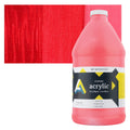 Art Alternatives 09479-3061 Economy Acrylic, Half Gallon Bottle, Warm Red