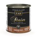 Sika 831434 Zar Interior Oil Base Stain, Half Pint, Premium Teak